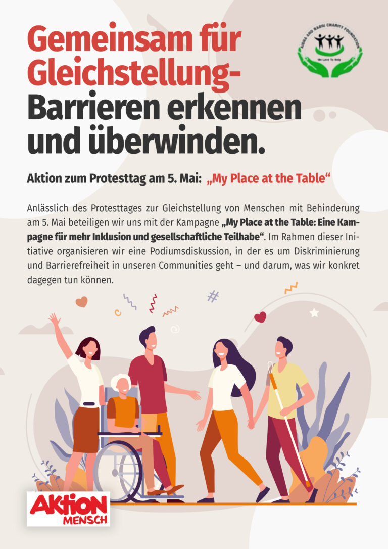gemeinsam für gleichstellung poster